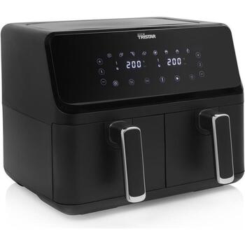Tristar Dubultā groza karstā gaisa friteris FR-9026, 2700 W, 8 L, melns, 8 programmas, digitālais panelis (FR-9026)