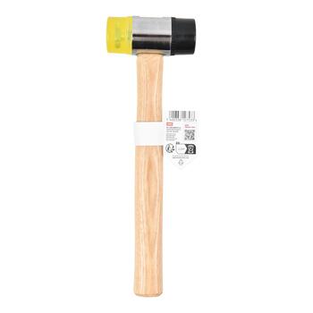 Kreator Gumijas āmurs KRTH90607, 95mm, 40mm, 270mm, divpusējs, gumijas un sintētiskais rokturis (KRTH90607)