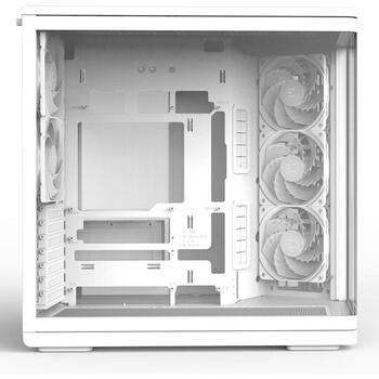 Zalman P60 WHITE, корпус ATX Mid Tower, 5x120mm ARGB вентиляторы, белый, 2xUSB 3.2, USB-C (P60 WHITE)