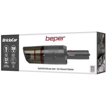 Beper Пылесос P202ASP402, 75W, 3.2m, 0.35l, HEPA фильтр, серый, сухая уборка, контейнер (P202ASP402)