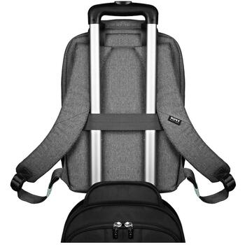Port Designs Рюкзак для ноутбука YOSEMITE Eco 400702, 34.5см, 24.5см, 2.5см, 12л, 58% переработанных материалов, водонепроницаемый (400702)
