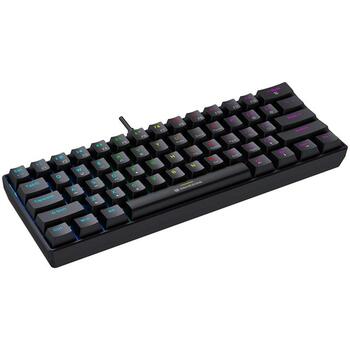 Tracer клавиатура TRAKLA47872, USB, 61 клавиша, механическая, RGB, красные переключатели, 60%, анти-гостинг, игровая (TRAKLA47872)