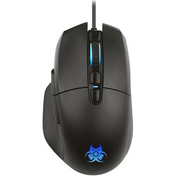 Tracer Игровая мышь TRAMYS47418, 12000 DPI, 8 кнопок, USB 1.5 м, RGB подсветка, оптический сенсор (TRAMYS47418)