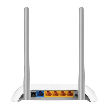 TP-LINK беспроводной маршрутизатор TL-WR840N, 300Mbps, 1 WAN, 4x10/100M, 2 антенны, DHCP, WPS, QoS (TL-WR840N)