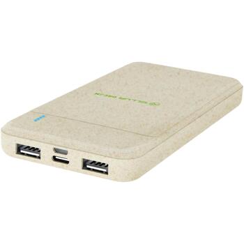 Tellur Power Bank akumulators TLL158331, 10000mAh, 2xQC3.0, PD 18W, EKO materiāli, digitālais displejs (TLL158331)