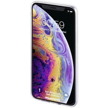 Hama Задняя крышка 00184264, 5,8 дюйма, прозрачный, TPU, защита от царапин, вырез под камеру, вырезы под порты (00184264)