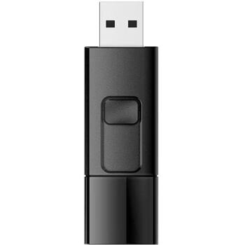 Silicon Power USB-флеш-накопитель Blaze B05 SP016GBUF3B05V1K, 16GB, USB 3.1 Gen 1, USB Type-A, черный, LED-индикатор (SP016GBUF3B05V1K)