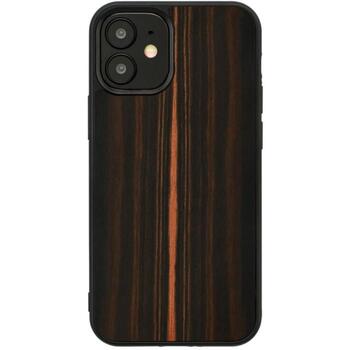 Man&Wood Кейс M8522B, 5.4, Коричневый, дерево, поликарбонат, совместим с Apple iPhone 12 mini (M8522B)