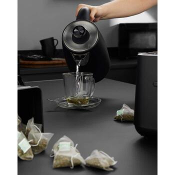 Salter Kuro Rapid Boil Чайник EK5632MBLKFVDE, 3000 W, 1.7 л, 360° основание, контроллер Strix, защита от кипения без воды (EK5632MBLKFVDE)