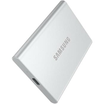 Samsung Внешний SSD MU-PD2T0G/WW, 2000 ГБ, 1050 МБ/с, 1000 МБ/с, USB Type-C, 10 Гбит/с, 256-битный AES, ударопрочный (MU-PD2T0G/WW)