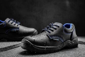 Hogert Защитные обувь HT5K506-42, 42, S3, SRC, черные, кожа, стальной носок, водоотталкивающие, антистатические (HT5K506-42)