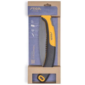 STIGA Folding Pruning Saw складная садовая пила для сухих веток и древесины 150мм изогнутое тройное лезвие 2H1310001/ST1 (2H1310001/ST1)