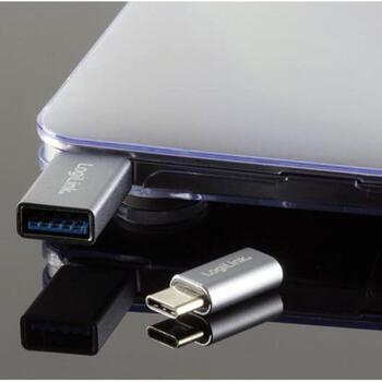 Logilink USB адаптер AU0040, USB 3.1 C на USB 3.0 A, Micro USB 2.0, 2 шт, алюминий, Plug and Play (AU0040)