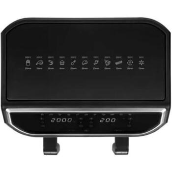 Zelmer Gaisa fritieris ZAF9100 72807097P, 1700 W, 9 l, 2 grozi, 11 programmas, elektroniskais panelis, plastmasa (72807097P)