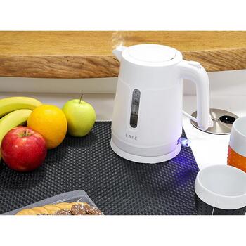 Lafe Электрический чайник Essential S LAFCZA47544, 1.0 л, 1500 Вт, белый, 360° поворотная база, индикатор уровня воды (LAFCZA47544)