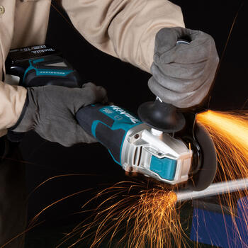 Аккумуляторная угловая шлифовальная машина LXT 125mm 18V, X-LOCK DGA520ZX1 MAKITA (DGA520ZX1)