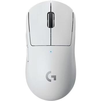 Logitech Bezvadu pele PRO X SUPERLIGHT 2 DEX 910-007365, 32000 DPI, 2000 Hz, 5 pogas, 80 g, HERO 2 sensors (910-007365)