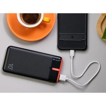 Tracer EnerGo 10000mAh Power Bank TRABAT47513, 10000mAh, 5V2A, 2xUSB-A, 1xUSB-C, USB-C кабель (TRABAT47513)