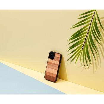 Man&Wood чехол M8511B, коричневый, совместим с Apple iPhone 12 mini, 5.4 дюйма (M8511B)