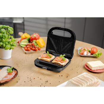 Zelmer sviestmaizes cepējs ZSM7710 71405758P, 750 W, melna/sudraba, 2 šķēles, neslīdošas kājas, indikācijas gaisma (71405758P)