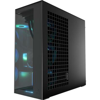 Arctic Kaste Xtender VG (Mirror Black) ACPCC00019A, 529mm, 231mm, 529mm, 5 ventilatori, 6 disku atbalsts, A-RGB (ACPCC00019A)