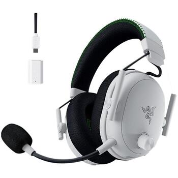 Razer BlackShark V3 Pro игровая гарнитура RZ04-05400400-R3M1, 50мм, 12-28000Гц, 32Ом, 70ч, ANC, Bluetooth 5.3, 2.4ГГц, USB-A (RZ04-05400400-R3M1)