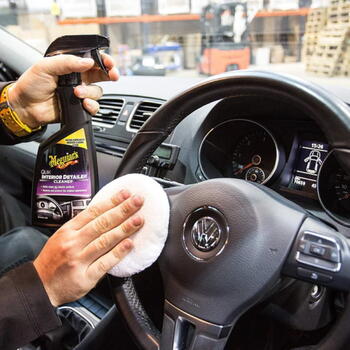 Meguiar's G13616 Ātrs un drošs LCD plastmasas ādas gumijas salona tīrīšanas līdzeklis 473ml (G13616)