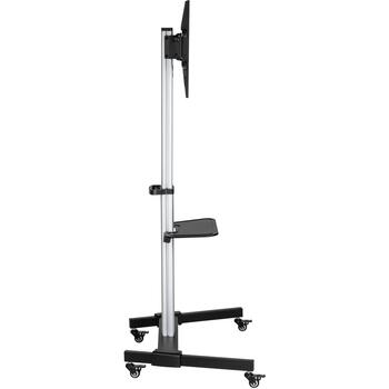 Sbox grīdas/mobilais statīvs LCD/LED televizoram FS-444, 37-86 collas, 50kg, 200x200-600x400, augstuma regulēšana 1200-1600mm (FS-444)
