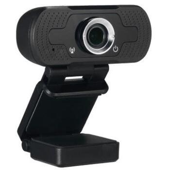 Tellur Вебкамера TLL491131, 2MP, 1920x1080, 30fps, USB 2.0, Автофокус, Встроенный микрофон, Защитный экран (TLL491131)