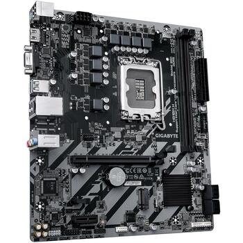 Gigabyte Материнская плата H810M H 1.0, Intel Core Ultra (Series 2), 4+1+2 фазы VRM, 128 ГБ DDR5, 1x PCIe 4.0 M.2, 1GbE LAN (H810M H 1.0)
