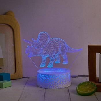 Manta Декоративная лампа SNL117RGB, 5W, 5V, 3xAA, 2m, многоцветная, 3D эффект, пульт дистанционного управления, 3 дизайна (SNL117RGB)