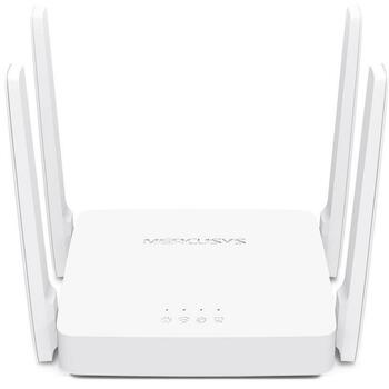 Mercusys беспроводной маршрутизатор AC10, 1200 Мбит/с, 4 антенны, Dual-band, WPS, MU-MIMO, активный родительский контроль (AC10)
