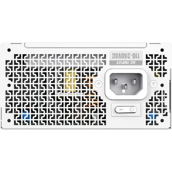 Gamemax barošanas bloks GS 850G WH, 850 W, SFX, balts, pilnībā modulārs, 80 PLUS Gold, 1 x 24 pin ATX, 1 x 8 pin CPU (GS 850G WH)