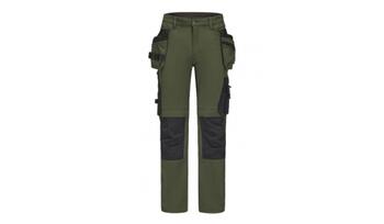 Pesso Nexus Stretch darba bikses C50 KD185_OG-C50, tumši zaļas, 0.81kg, 90% neilons/10% spandekss, STONE GUARD™, CORDURA® (KD185_OG-C50)