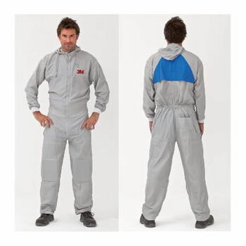 3M Многоразовый комбинезон 50425XL, 0.284кг, дышащий, ребристые рукава, мягкие колени, антистатический (50425XL)