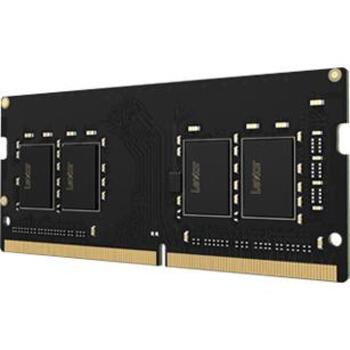 Lexar Модуль памяти, LD4AS008G-B3200GSST, 8 ГБ, 3200 МГц, SO-DIMM 260-pin, CL19, 1.2 В, небуферизованный (LD4AS008G-B3200GSST)