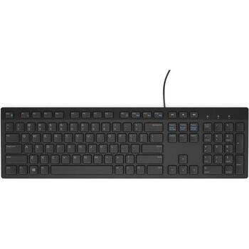Dell klaviatūra KB216 580-ADHY_LT, USB, QWERTY, melna, Lietuviešu, 1 gab. (580-ADHY_LT)