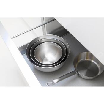 BRABANTIA putošanas bļodu komplekts 3gb, matt steel/black (363900)
