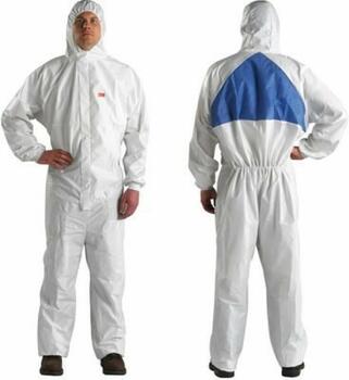 3M Защитный Комбинезон T45403XL, 5/6, 0.006кг, дышащий, антистатический, вязаные манжеты (T45403XL)
