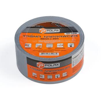 Mitrumizturīga līmlente sudraba 48mm x 25m, Polax (101-008)