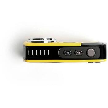 Easypix Aquapix W3048-Y Edge 10076, 13МП CMOS, 4K, 3м водонепроницаемый, 16x зум, двойной экран, WiFi (10076)