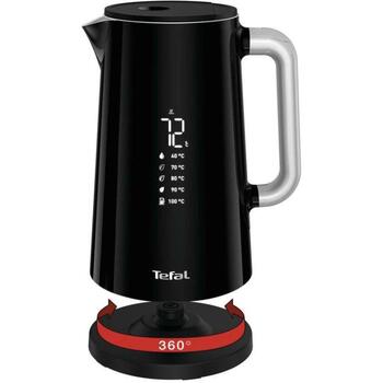 Tefal чайник KO8518, 1800 Вт, 1.7 л, пластик, 360° поворотная база, черный (KO8518)