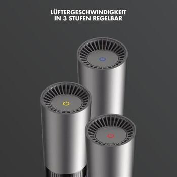 Gastroback 20101 Очиститель воздуха AG+ AirProtect Portable, 25 м³/ч, 7 м², 3 скорости, 30 дБ, 3 Вт, 5 В, ионизация (20101)