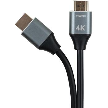 Tellur высокоскоростной HDMI 2.0 кабель TLL312001, 150см, 18Гбит/с, 4K x 2K, 24K позолоченные разъемы, 3D, Ethernet, HDR (TLL312001)