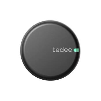 Умный дверной замок Tedee Pro с Bluetooth и Wi-Fi для домашней безопасности Чёрный (TLV1.0B)