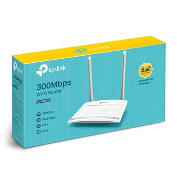 TP-Link TL-WR820N маршрутизатор, N300, 300Mbps, 2.4GHz, 1xWAN 2xLAN, IPv6, IPTV, гостевая сеть, родительский контроль (TL-WR820N)