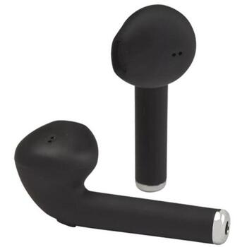 Denver TWE-46 111191120260, беспроводные наушники, Bluetooth 5.0, 10 мм, 16 Ом, 3 ч, 70 г, черные, встроенный микрофон (111191120260)