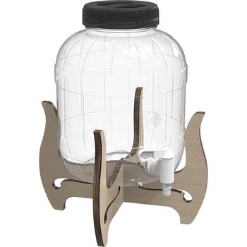Browin банка с краном 5 L, 602555, 5.0 L, без BPA, с крышкой, продается поштучно (602555)