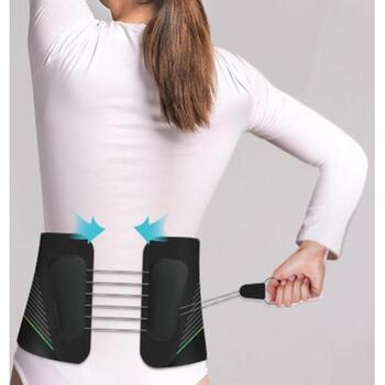 Homedics Поддержка поясницы ER-BW100, 28см, черный, автоматически регулируемый, легкая ткань, включает удлиняющий ремень (ER-BW100)