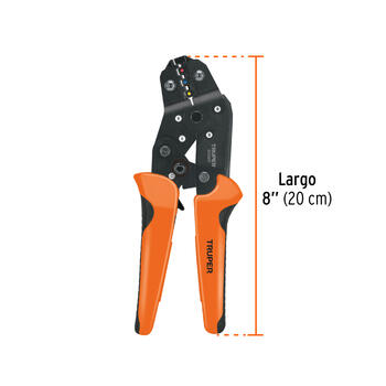 Sprūdrata gofrēšanas knaibles PCT-8 TRUPER (PCT-8)